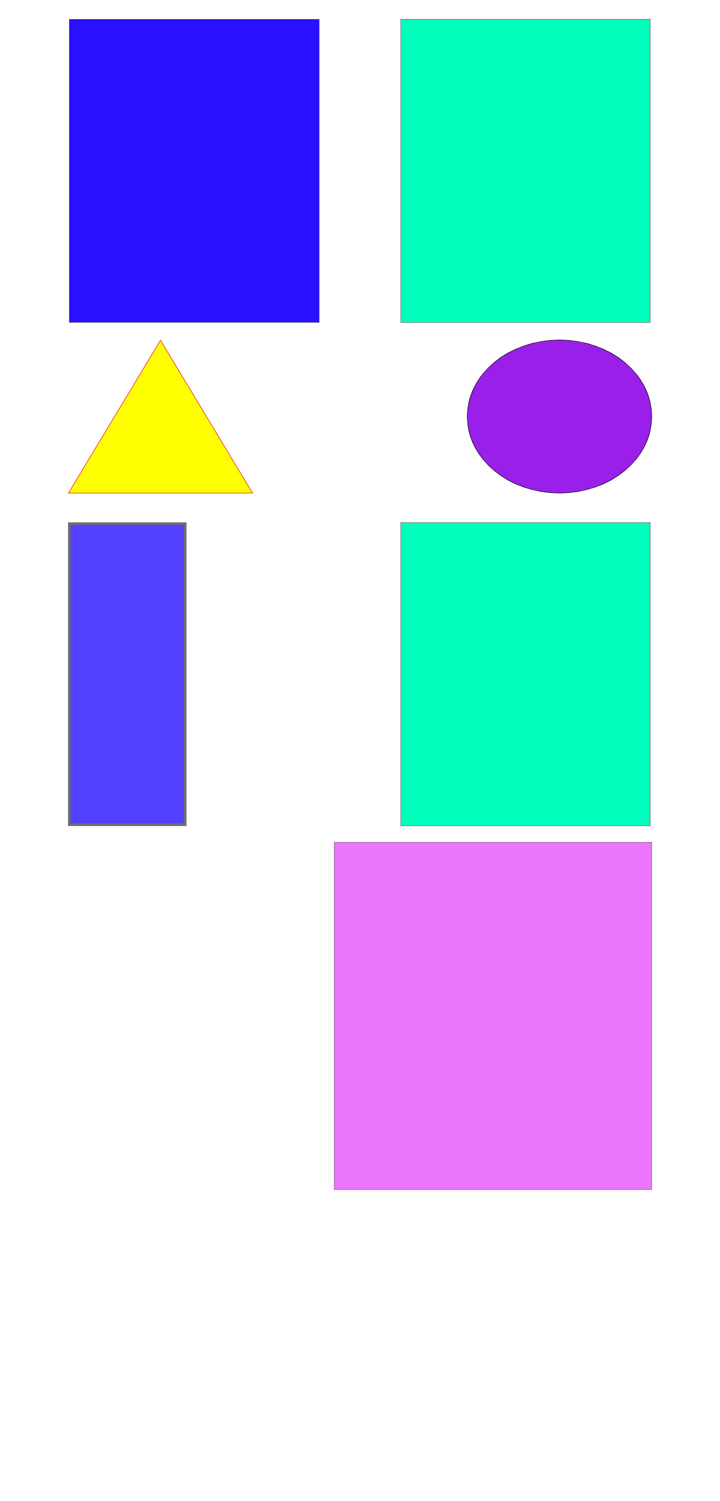 random shapes